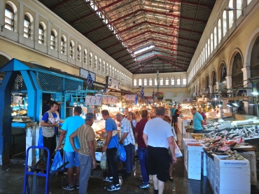 Mercado central Atenas