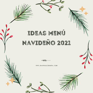 ideas menu navideño 2021